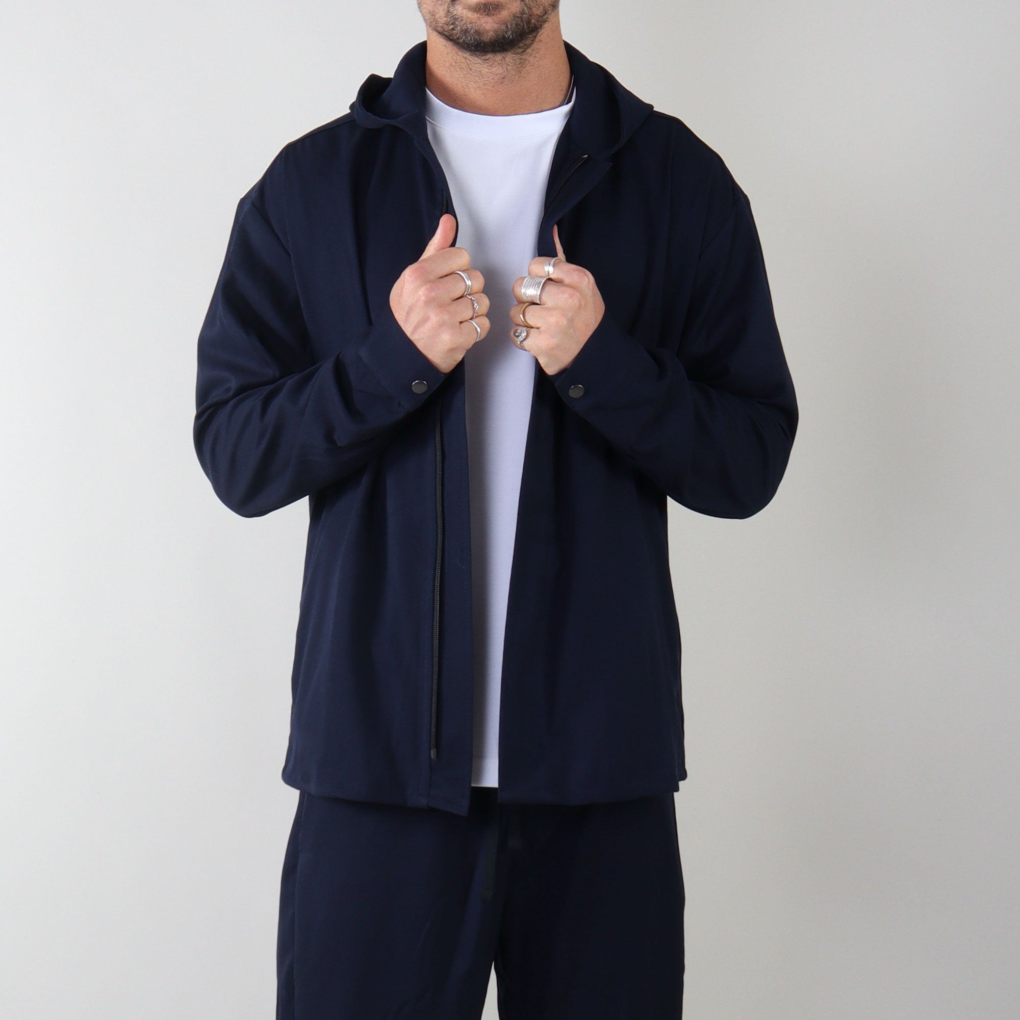 PRJCT Heavy zippy zip navy