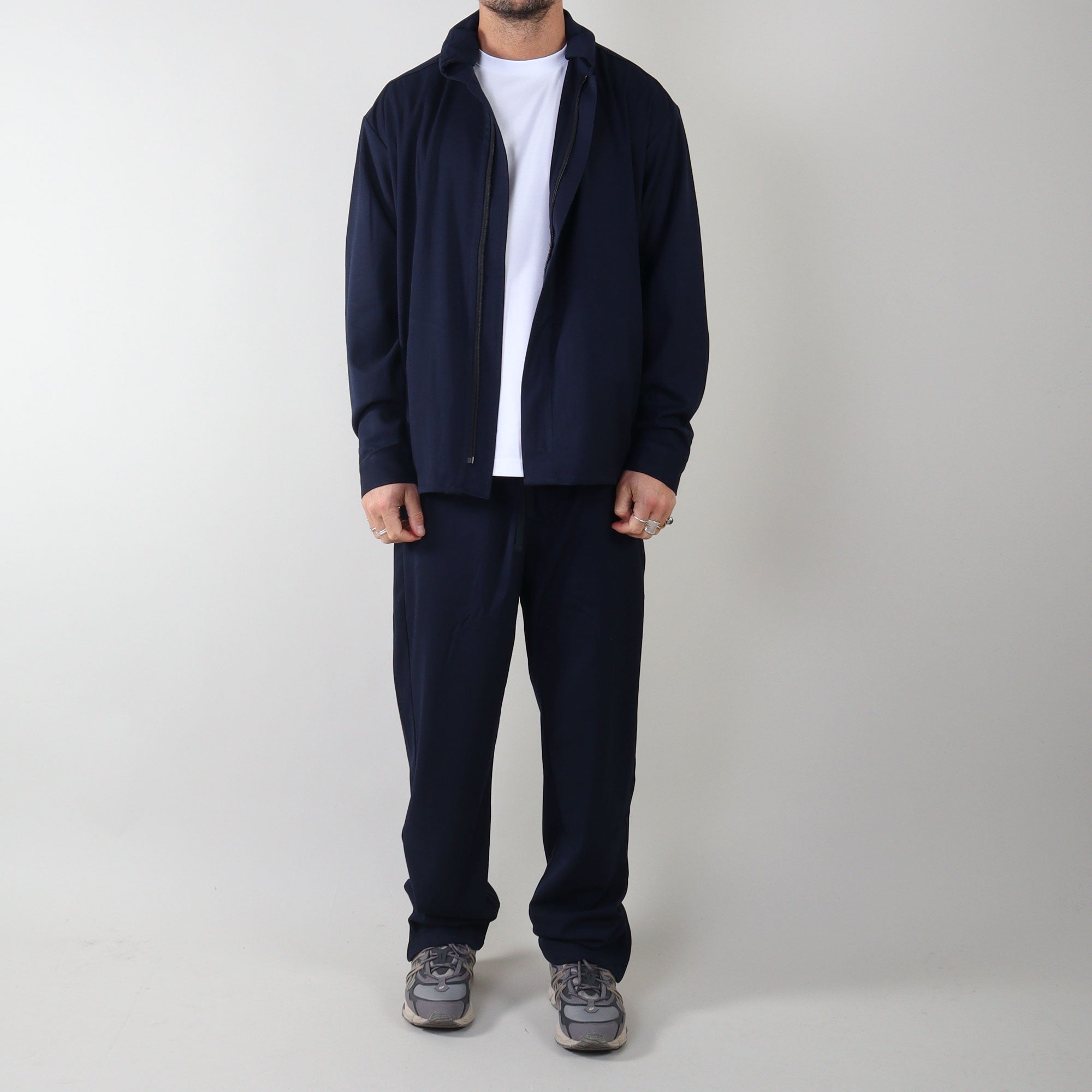 PRJCT Heavy zippy pants navy