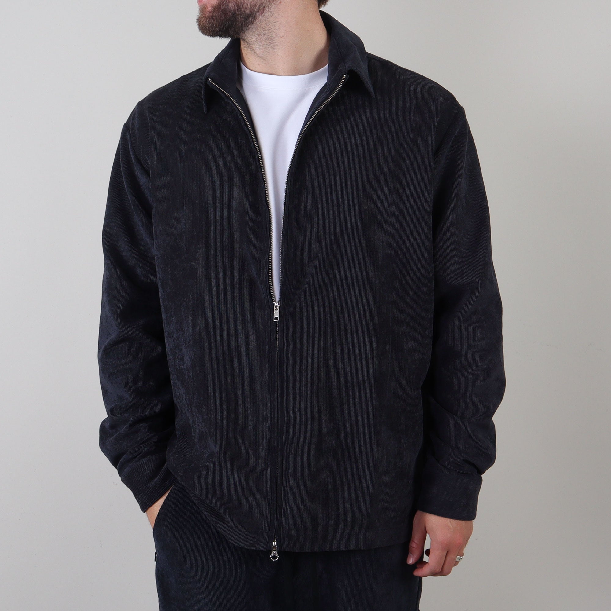 PRJCT Corduroy jacket navy