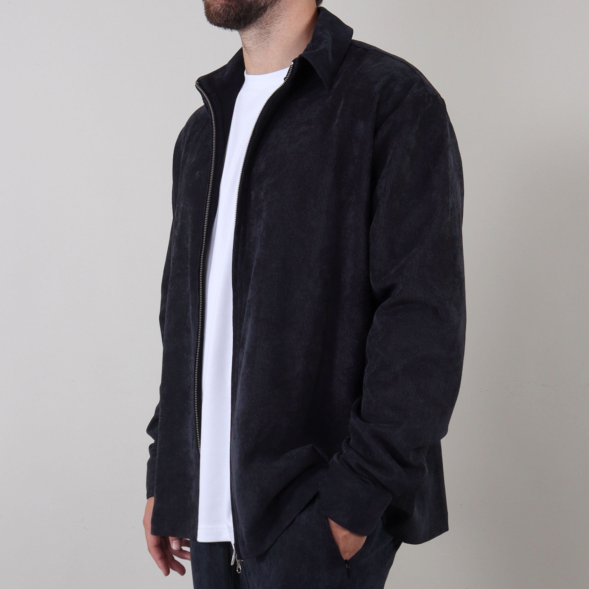 PRJCT Corduroy jacket navy