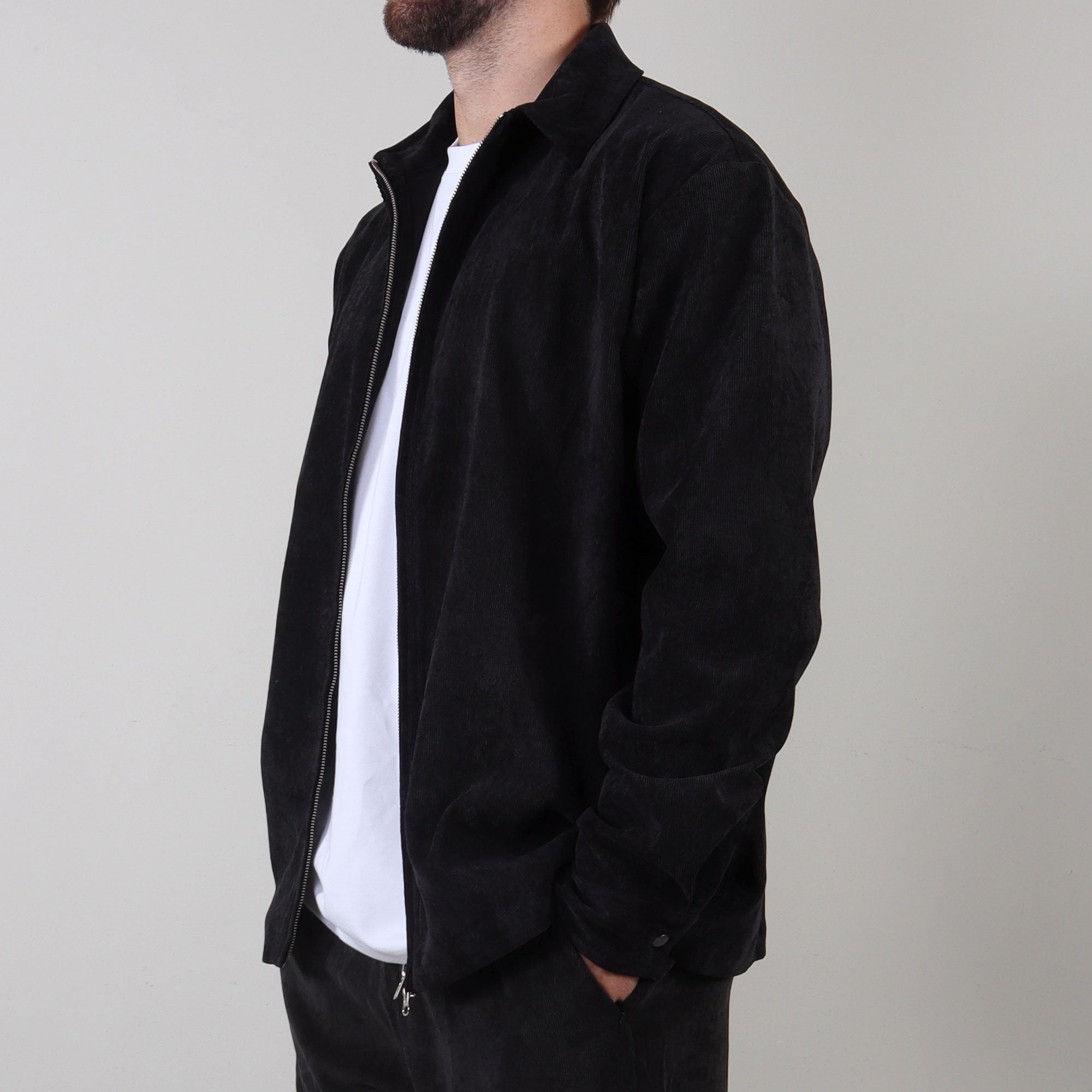 PRJCT Corduroy jacket black