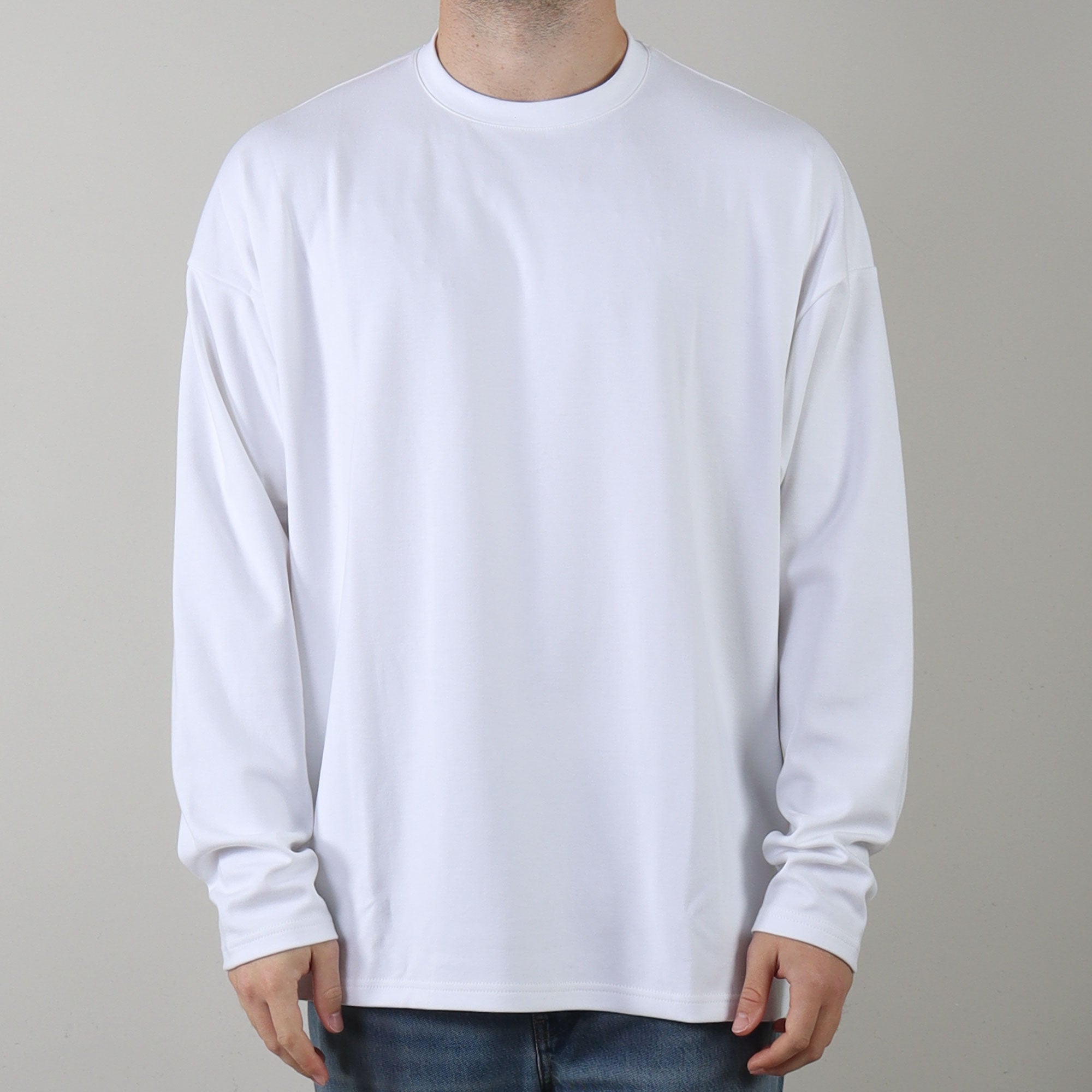 PRJCT Drop longsleeve white 2