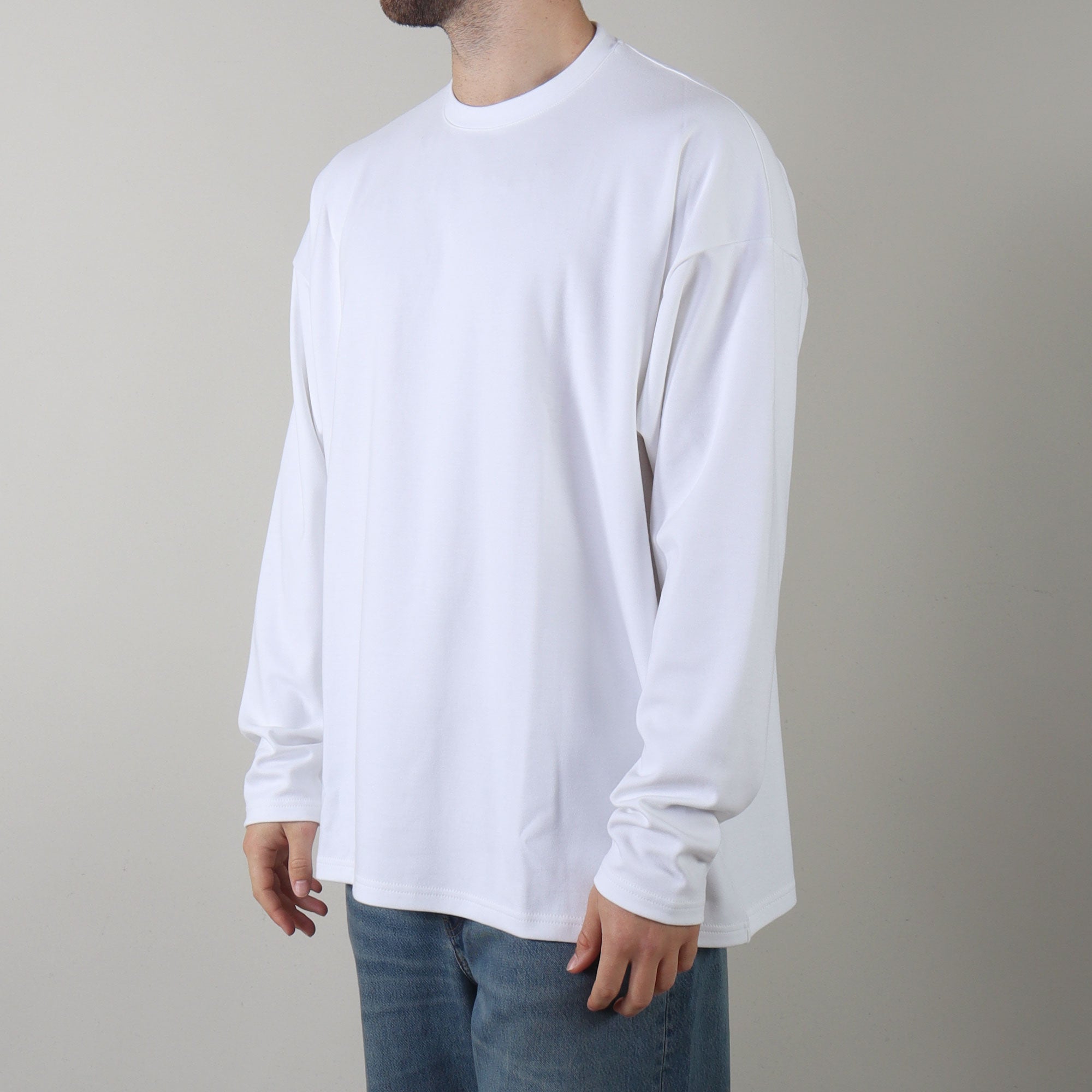 PRJCT Drop longsleeve white 2