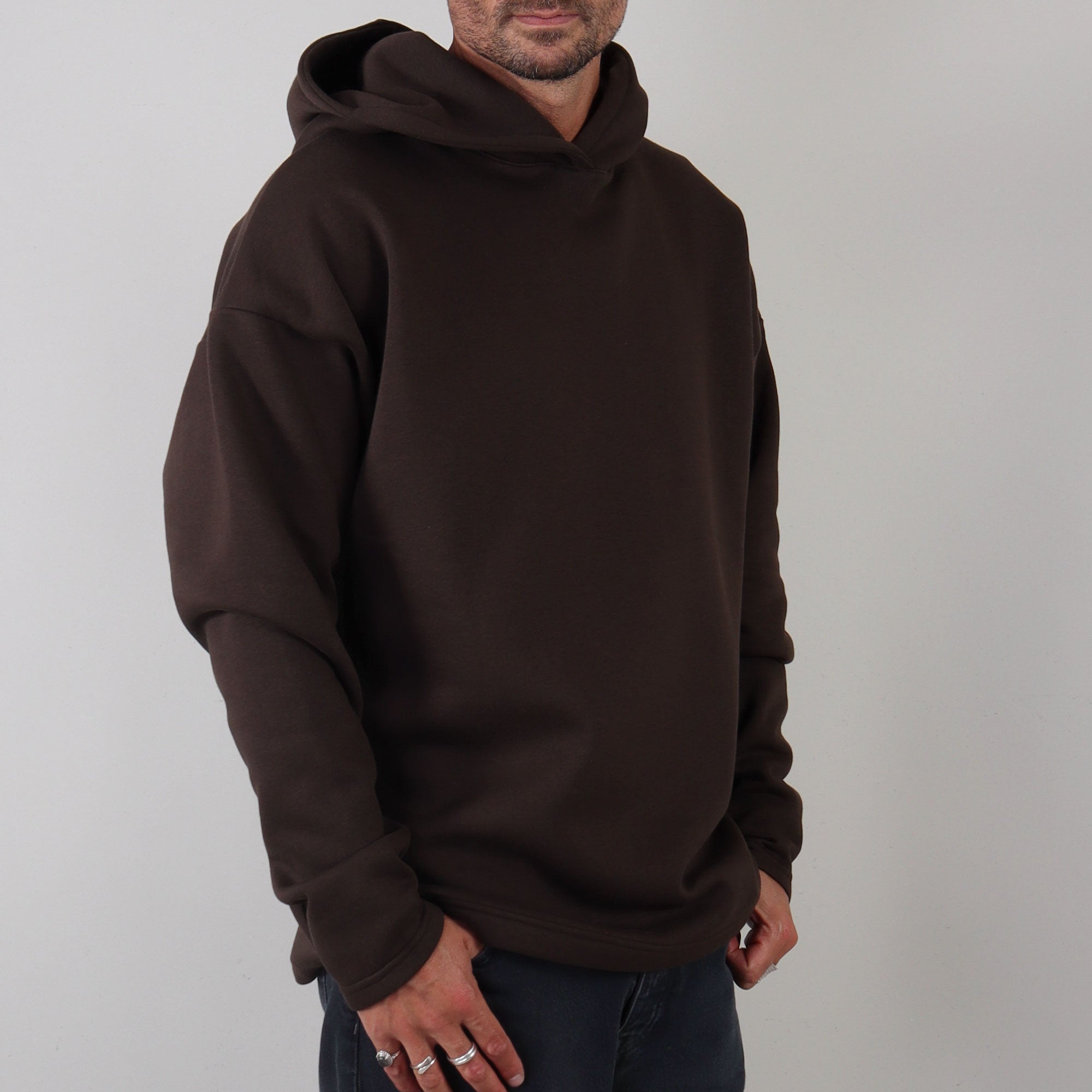 PRJCT hoodie brown