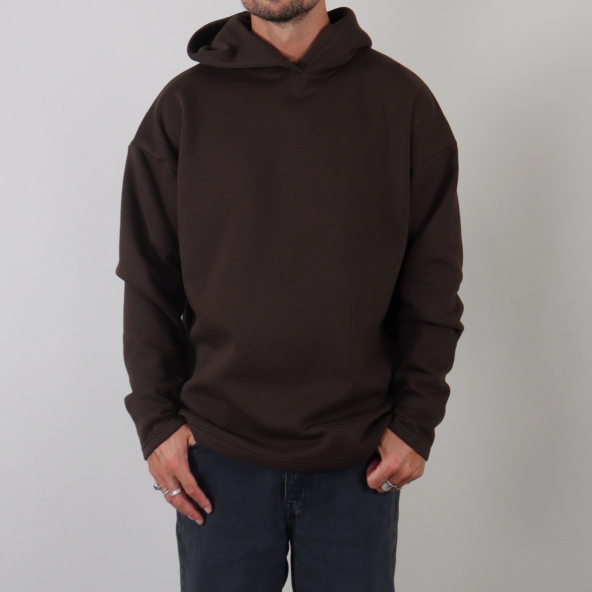 PRJCT hoodie brown