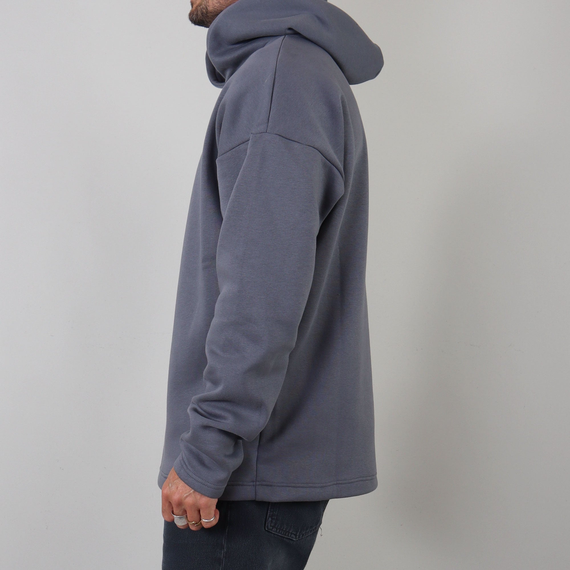 PRJCT hoodie grey