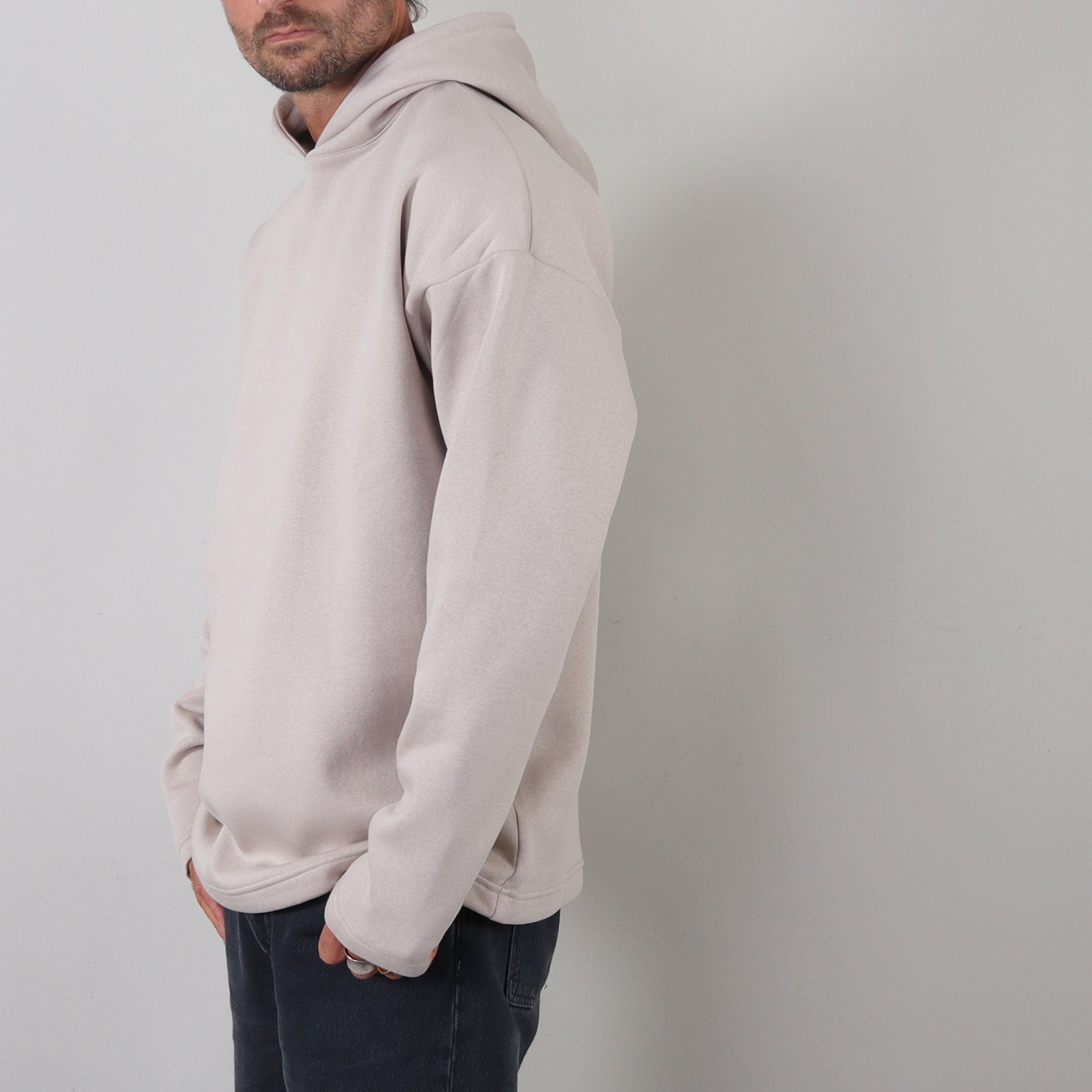 PRJCT hoodie sand