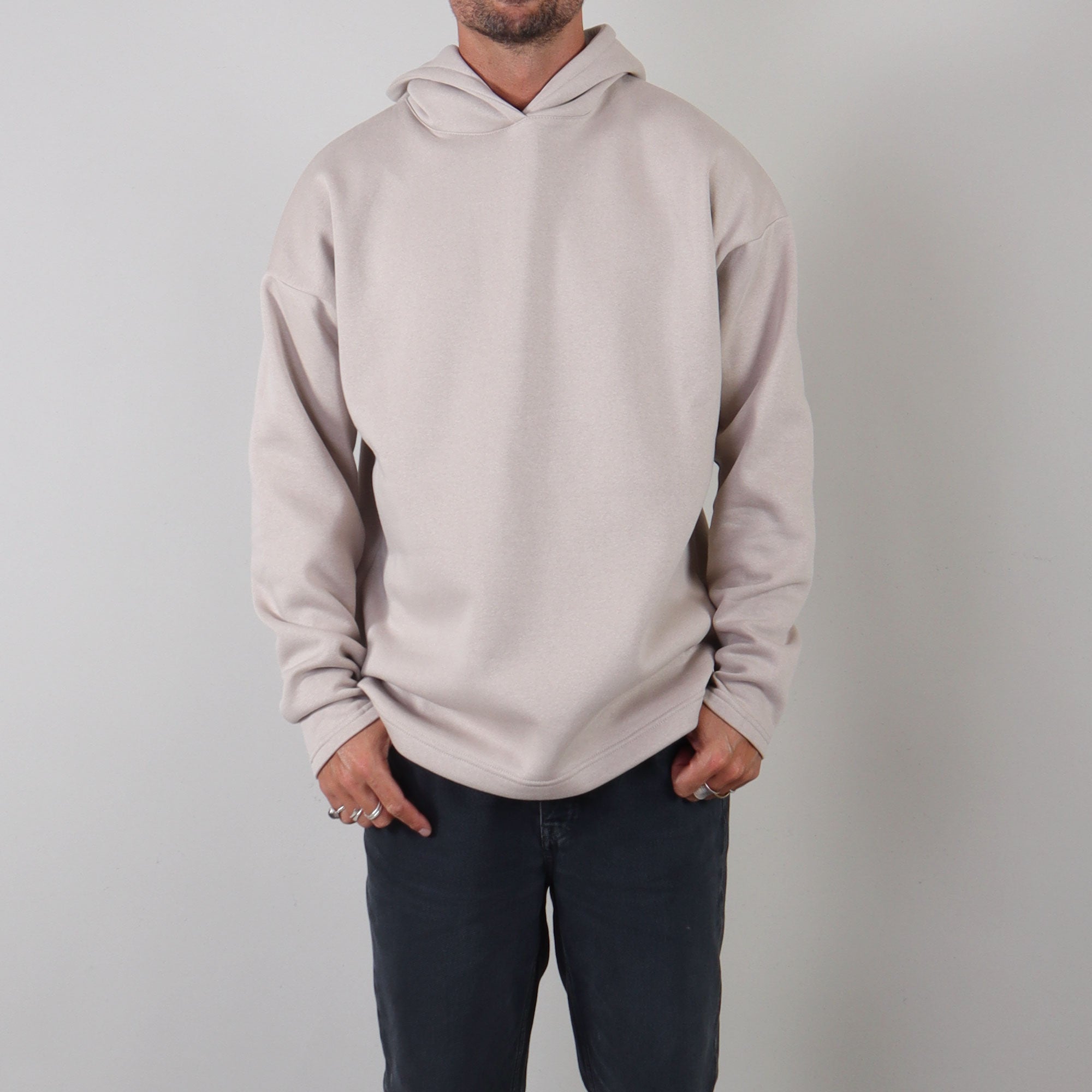 PRJCT hoodie sand