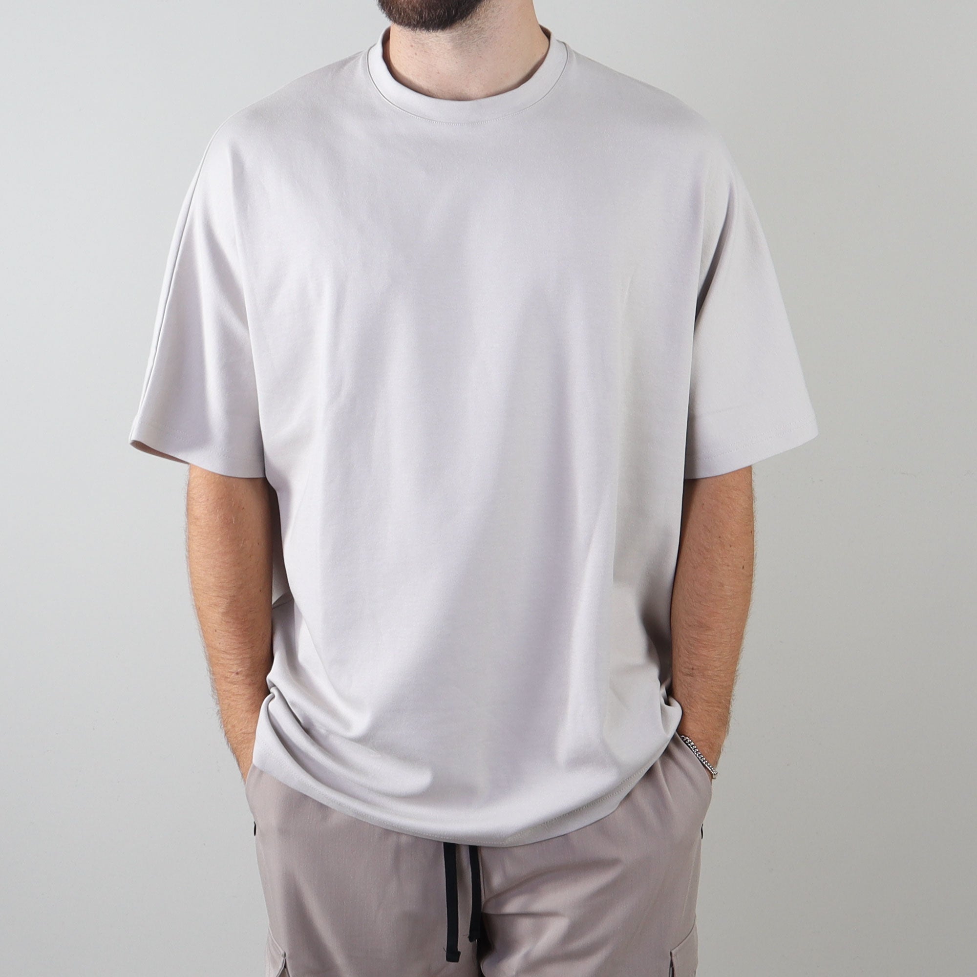 Essential kymo tee washed grey