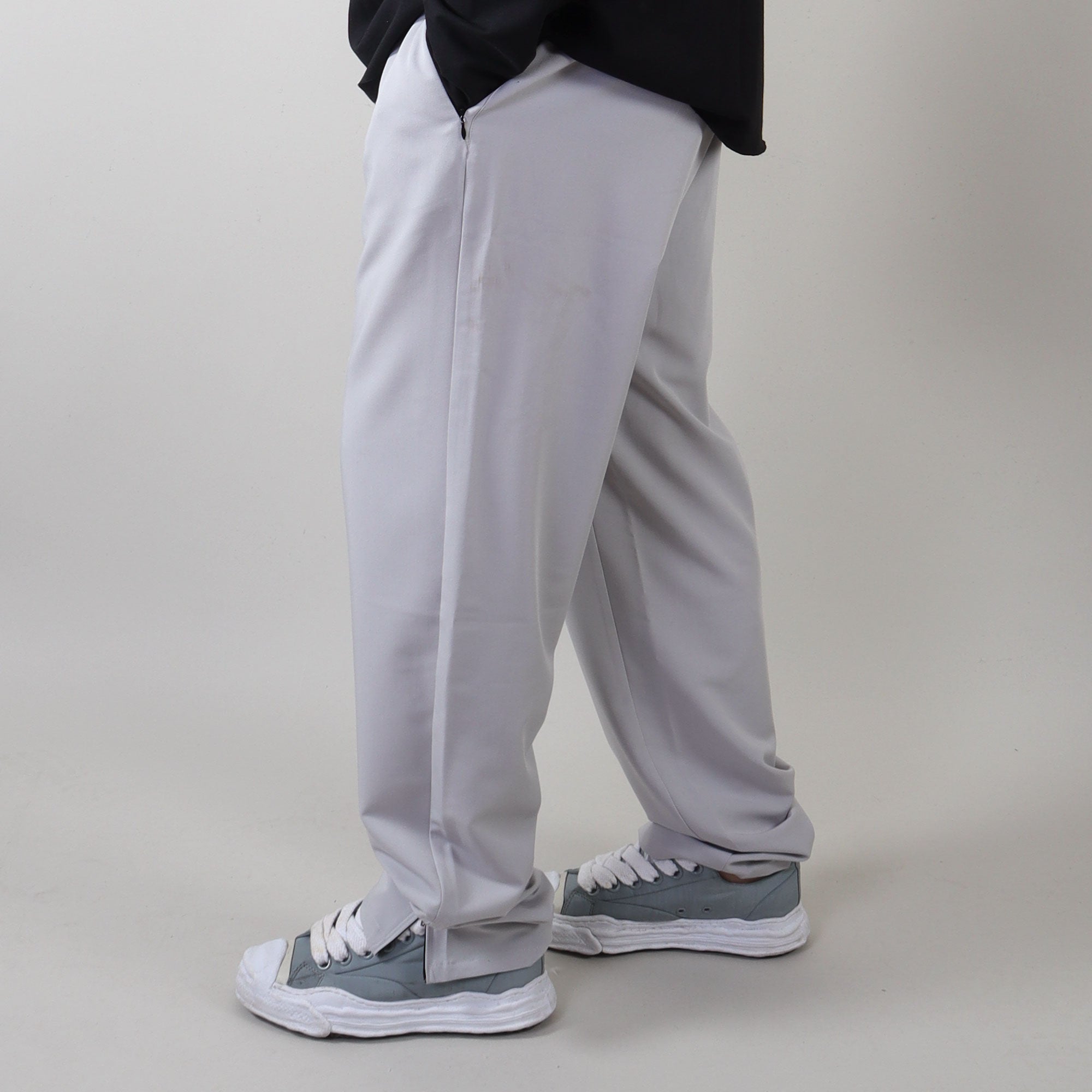 PRJCT pantalon straight light grey