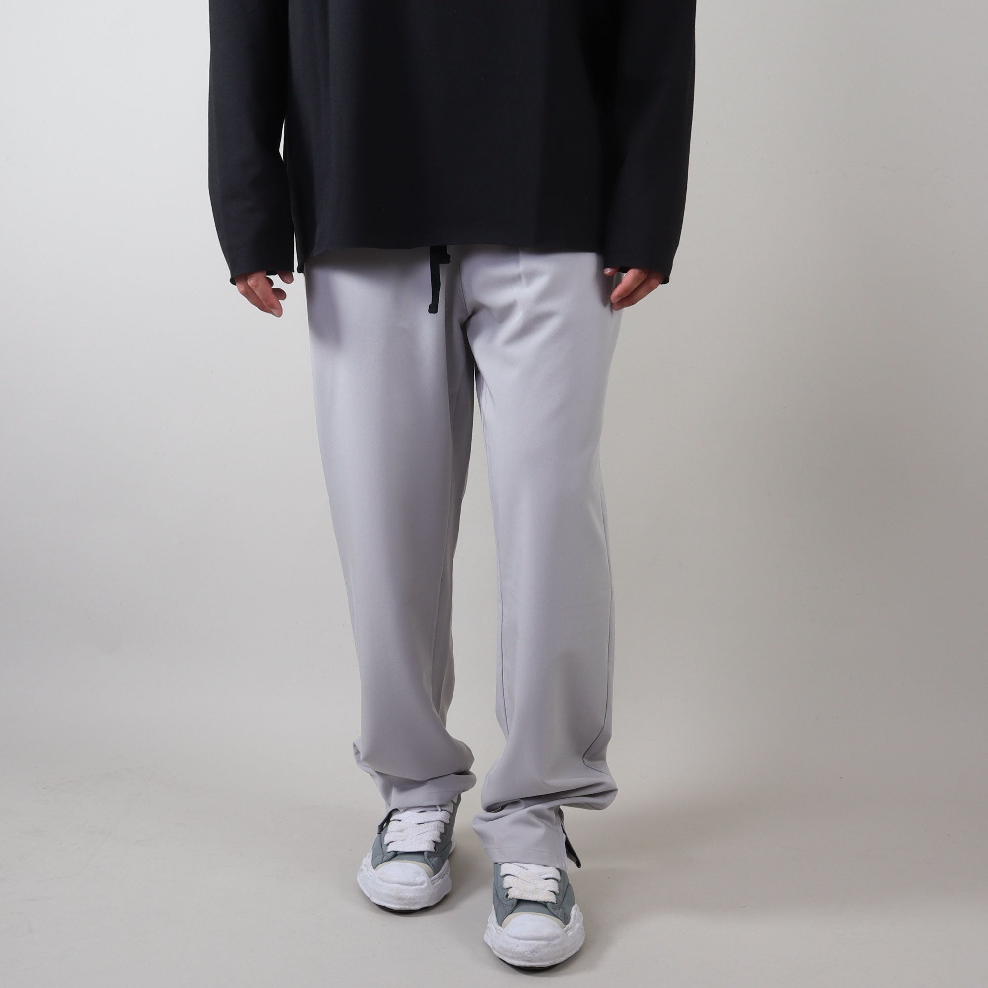 PRJCT pantalon straight light grey