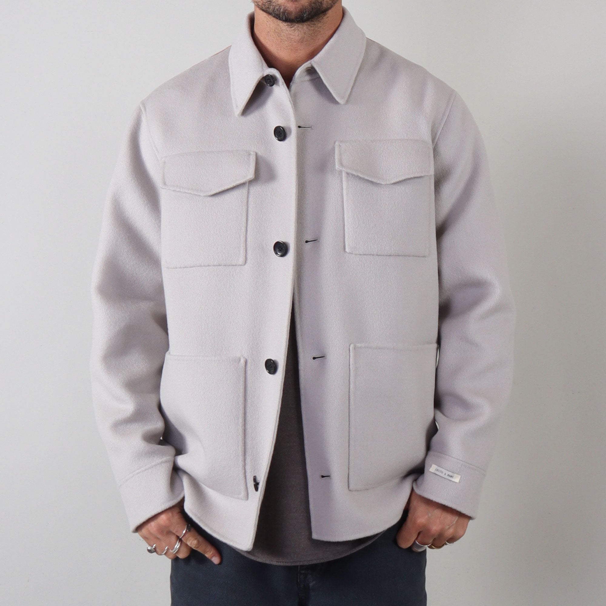 Palto Sascha jacket light grey