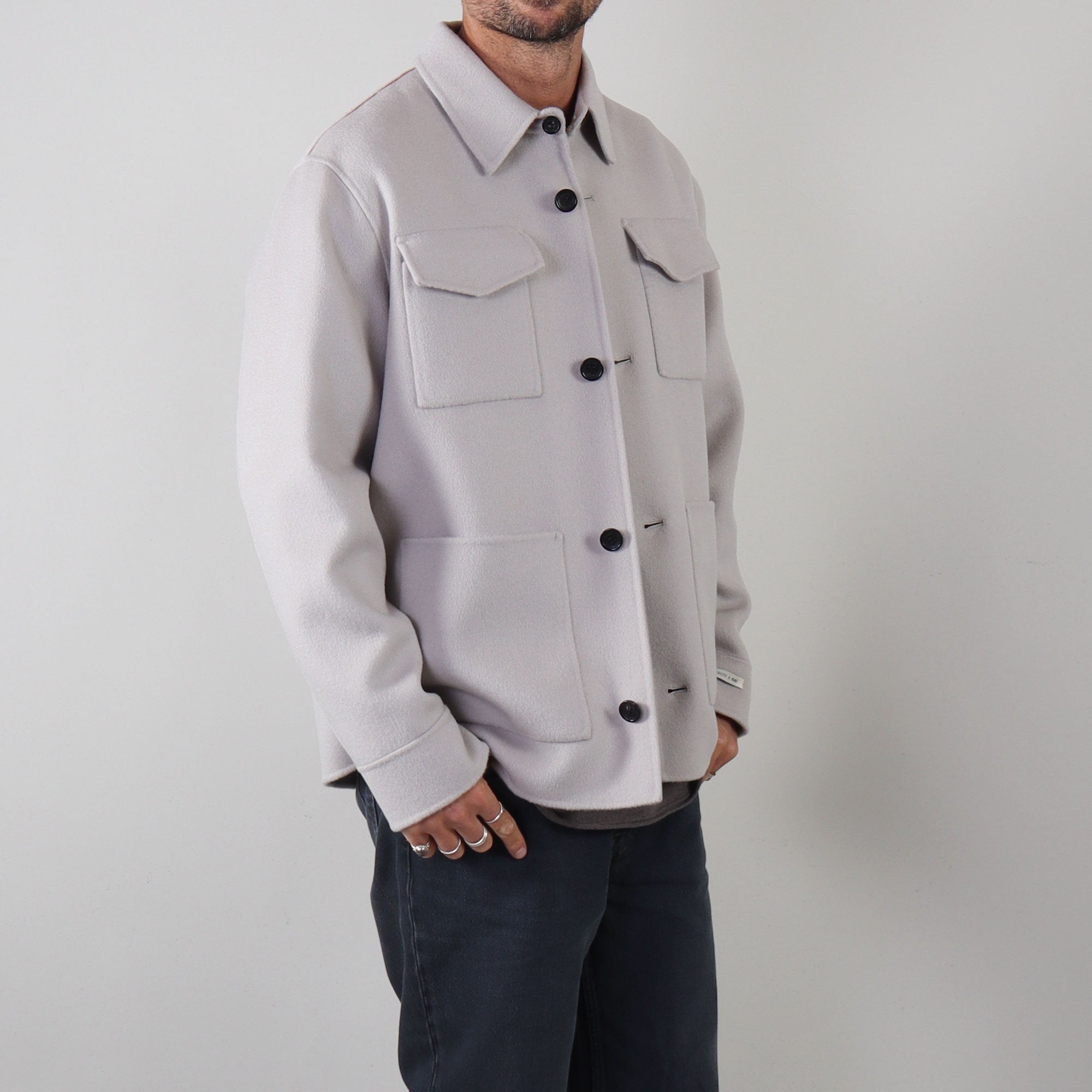 Palto Sascha jacket light grey