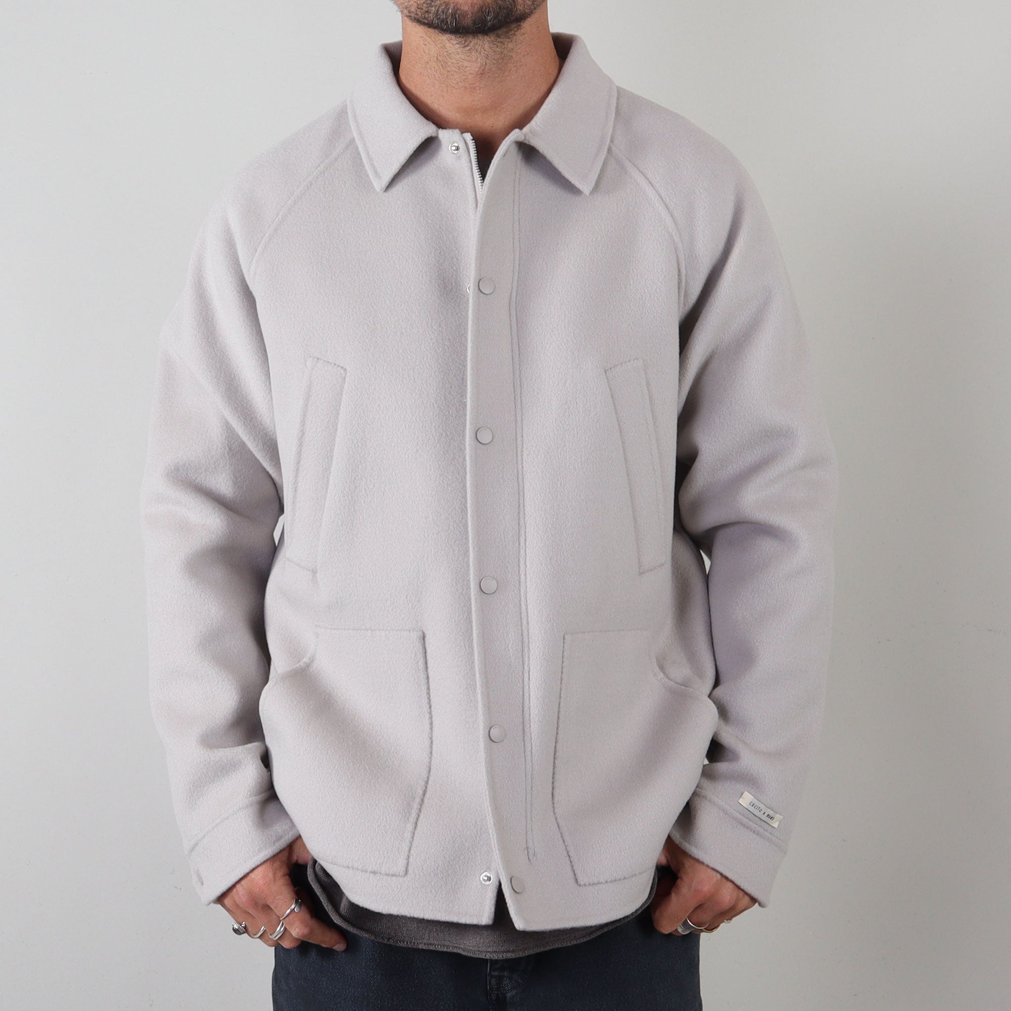 Palto Yuri jacket light grey