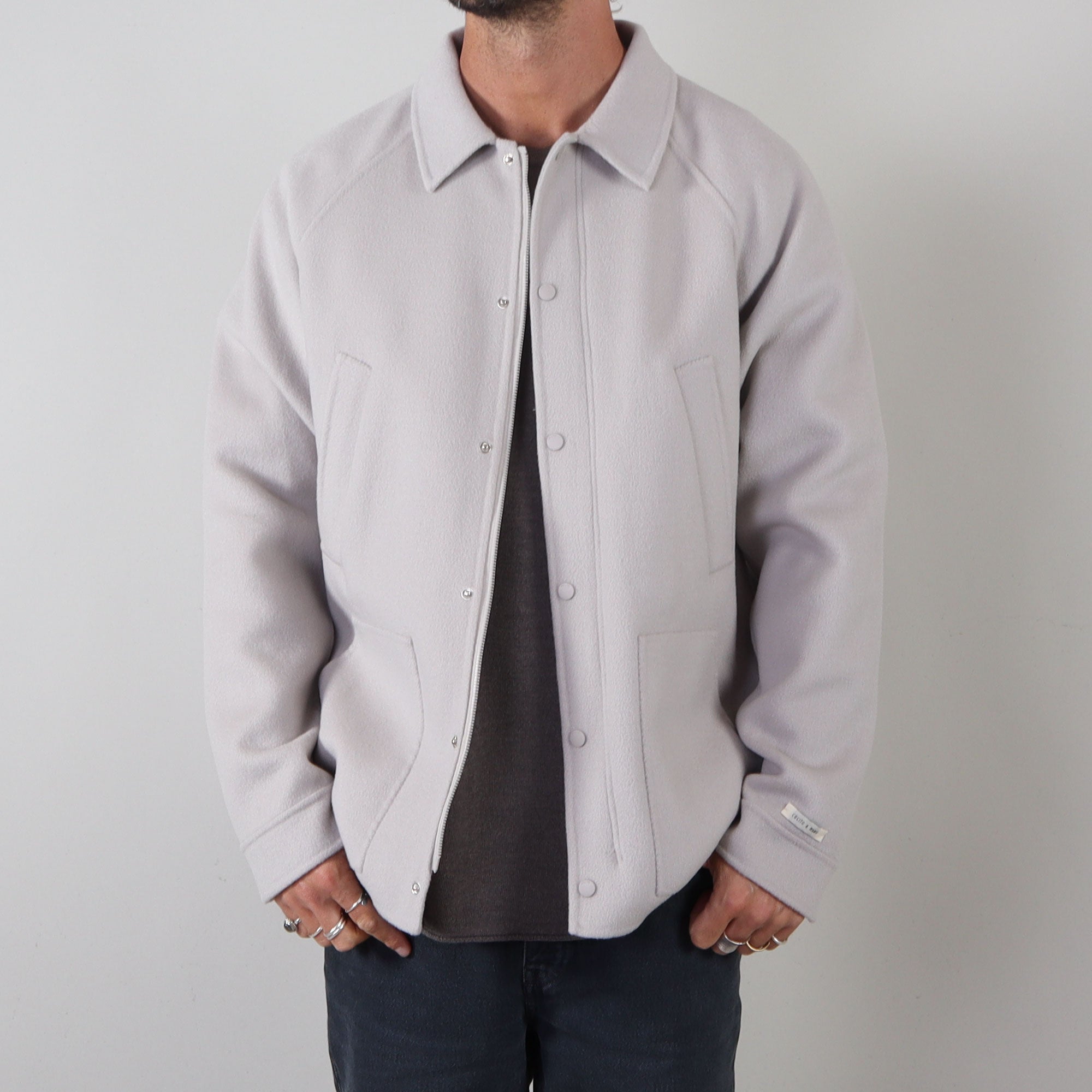 Palto Yuri jacket light grey