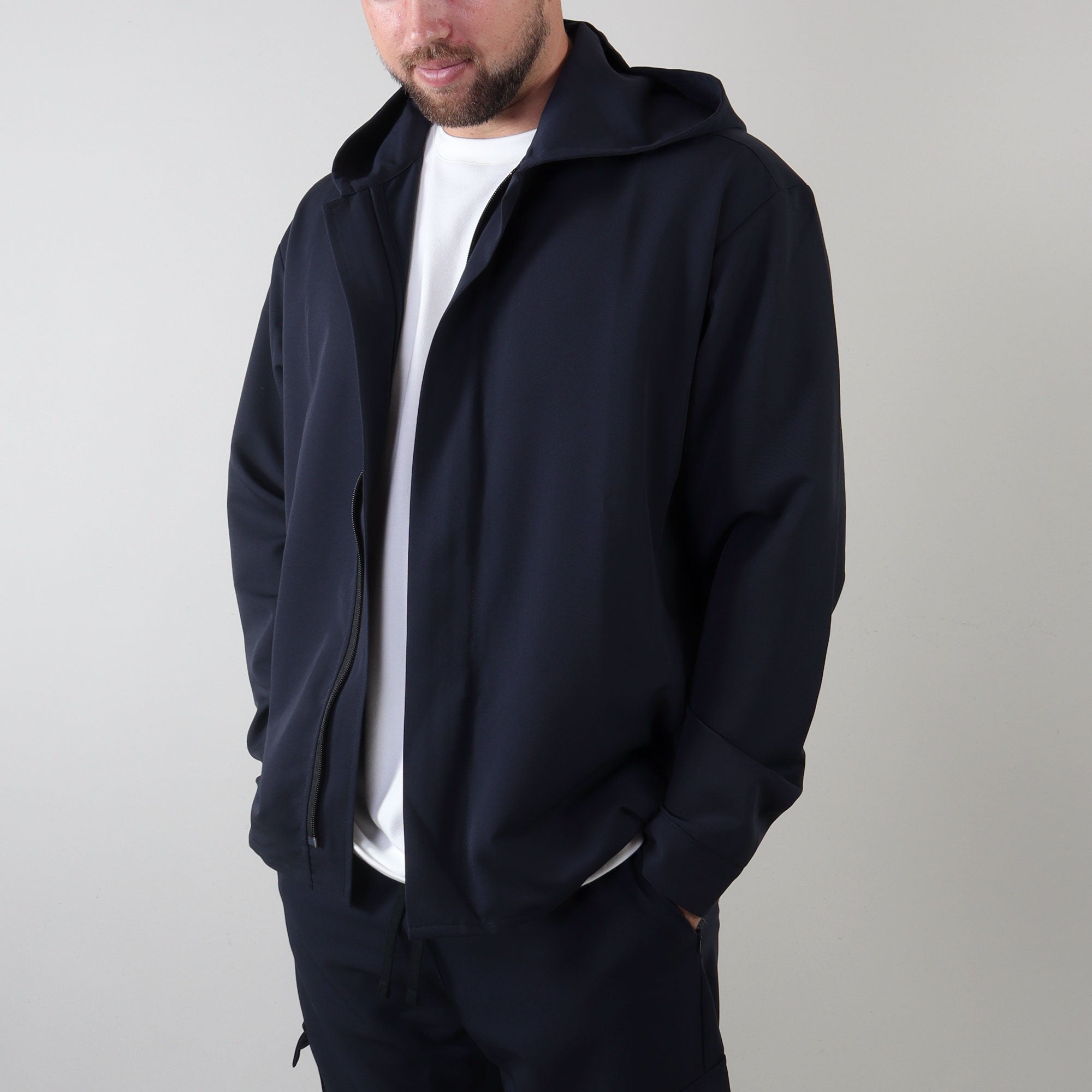 PRJCT Zip Hoodie navy