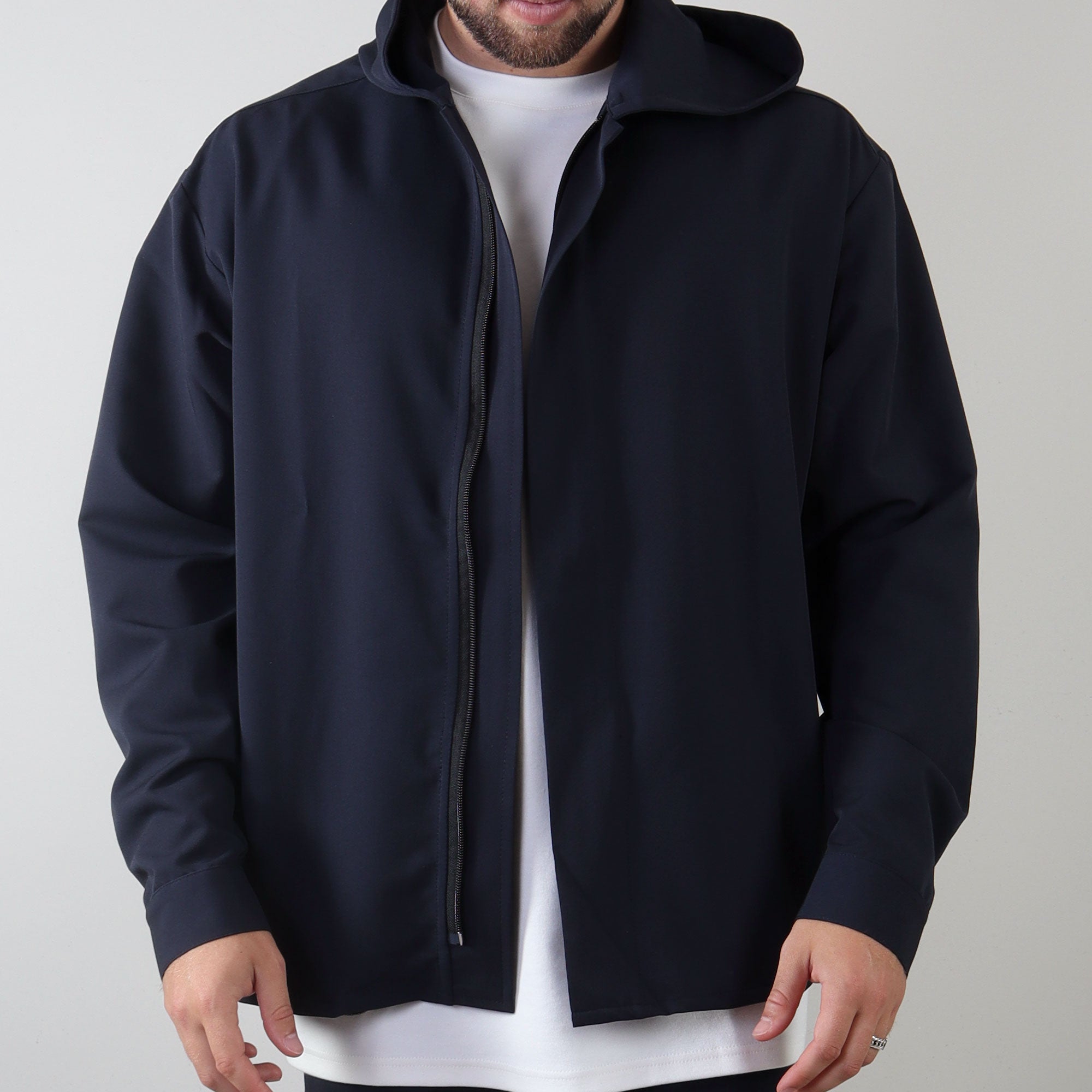 PRJCT Zip Hoodie navy